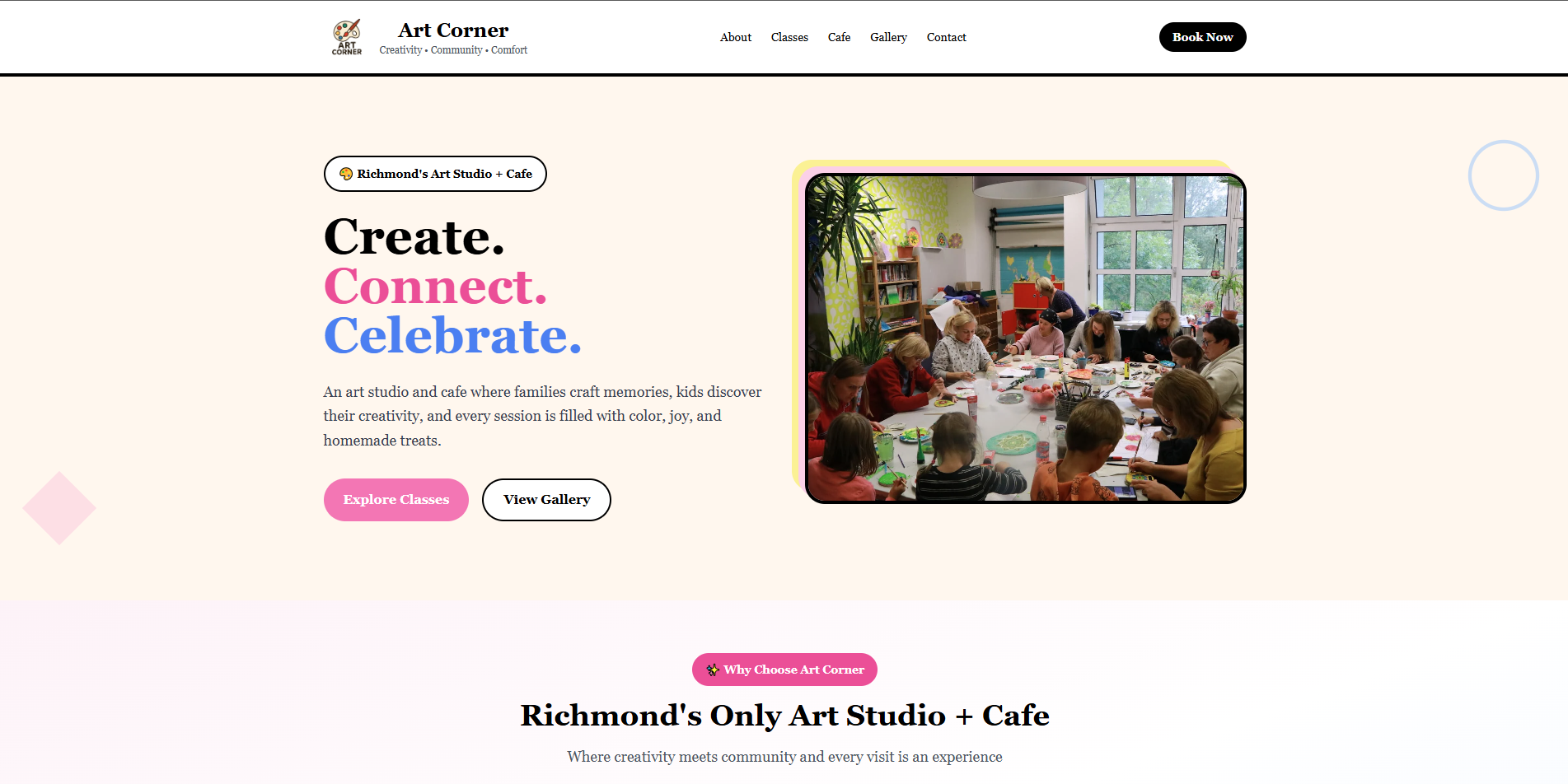 Art Corner LLC website