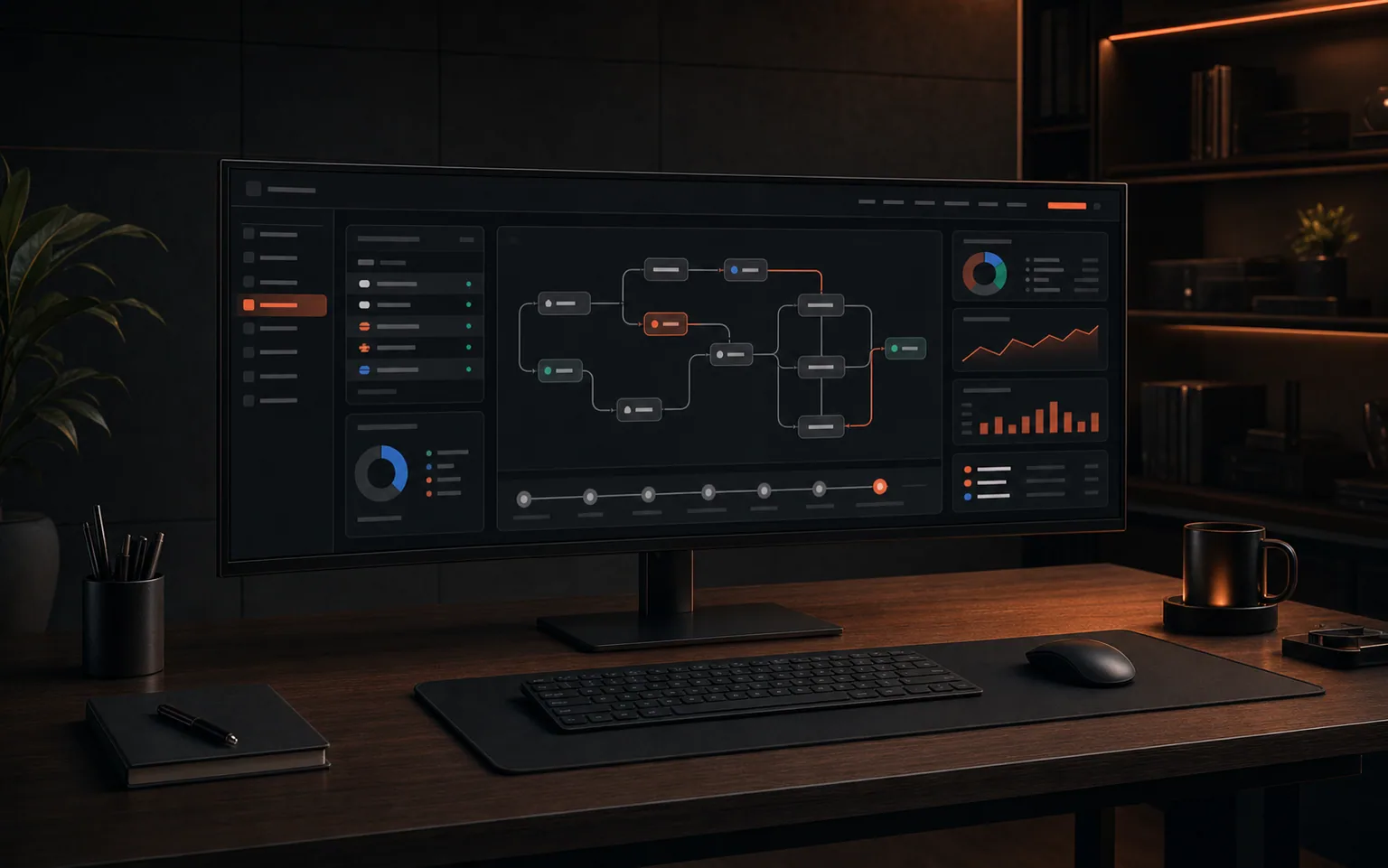Automation workflow command center